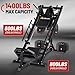 Mdeam Leg Press Hack Squat Machine,Leg Press Machine with Linear Bearing 45-Degree Hack Squat Machine for Gym Home Lower Body Strength Training for Quads, Hamstring, Glutes, Calves