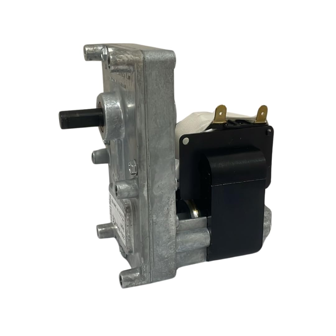 Velocidad del motor de transmisión: 3 rpm, diámetro del eje: 9,5 mm, para estufas de pellets y chimeneas de pellets: Arce, CLEMENTI, ENVIRO, VESCOVI, PASQUALICCHIO
