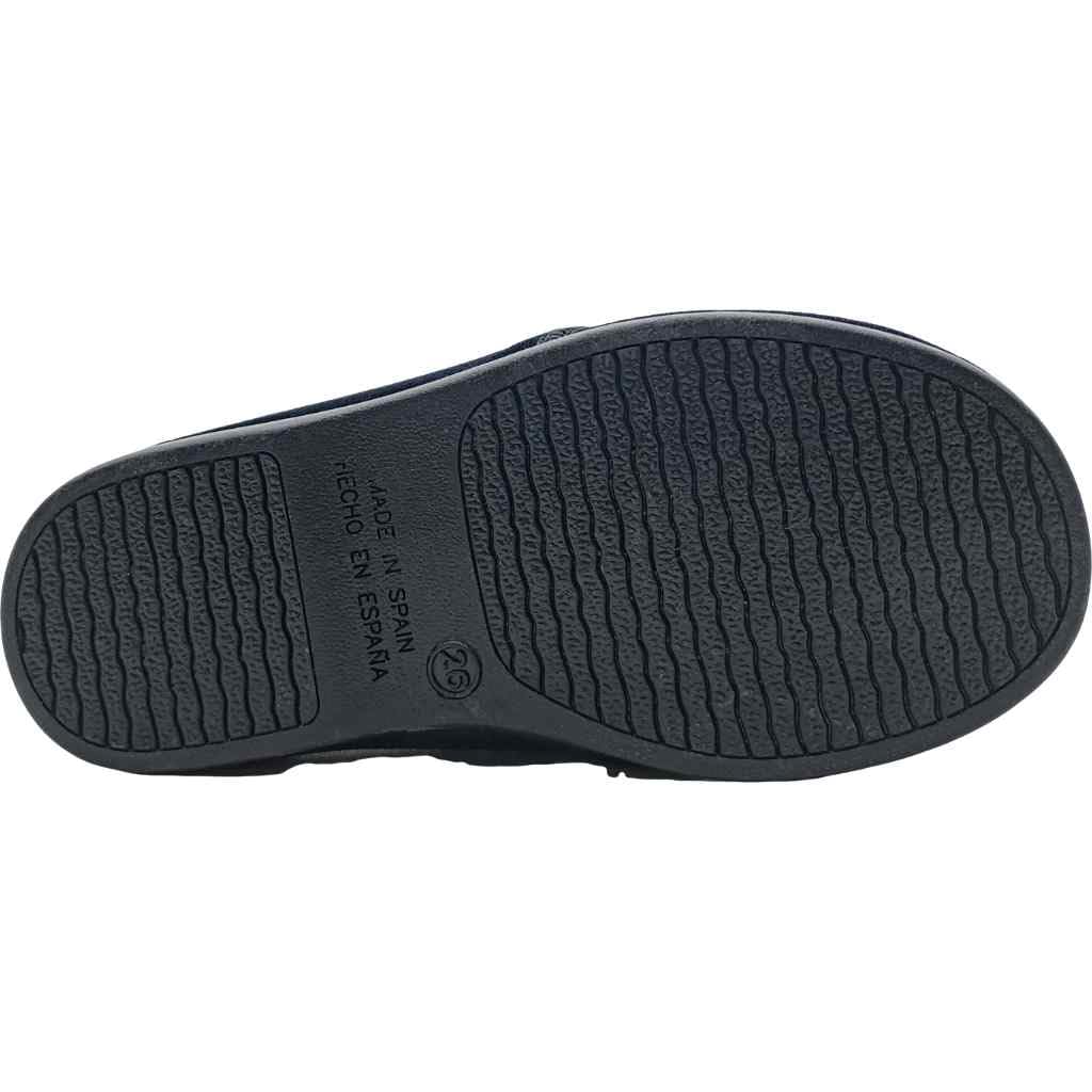 DE PABLOS - 1133-03 - Zapato Blucher para Niño Terciopelo Textil Marino - 19