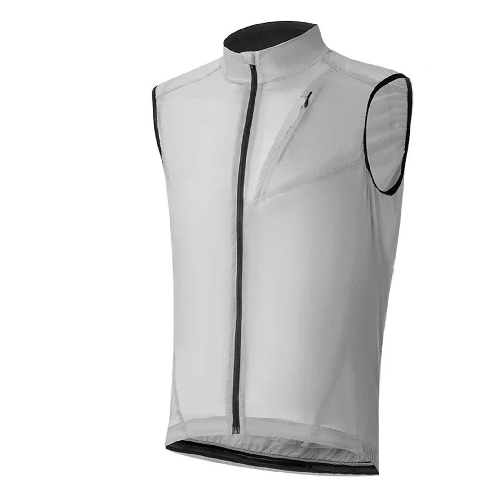 Chaleco de Ciclismo Chaqueta de Bicicleta Impermeable y Transpirable Chaleco de Seguridad Reflectante Chaleco Deportivo Ligero for Correr al Aire Libre Chaleco Ciclista(XXXL)
