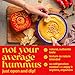 Mezete Red Hot Chili Hummus | Traditional Hummus Recipe | All-Natural Dips and Spreads | Ready to Eat | No Preservatives | Gluten-Free | No Refrigeration Required | 180g (Pack of 6)