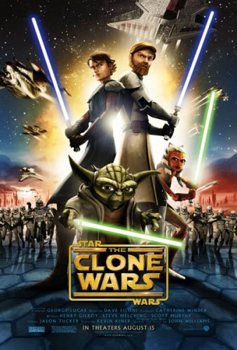 Star Wars: The Clone Wars - Movie Poster (Regular Style) (Size: 27 inches x 40 inches) (Poster & Poster Strip Set)