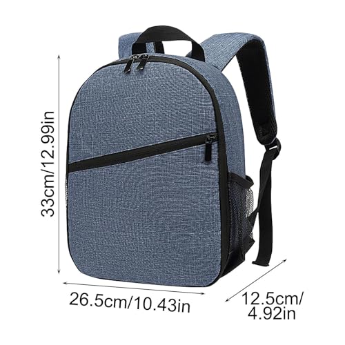 Mochila para cámara DSLR impermeable Generisch con compartimentos y espacio para trípode 5