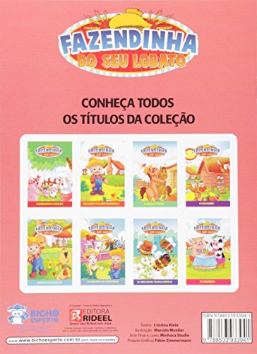 Solapa Média de Histórias - Fazendinha do seu Lobato (pct com 08 livros diferentes)