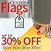 ANLEY Double Sided Custom Flag 3x5 Ft For Outdoors - Print Your Own Logo/Design/Words - Vivid Color, Canvas Header and Double Stitched - Customized Two Side Flags Banners with Brass Grommets 3 X 5 Ft