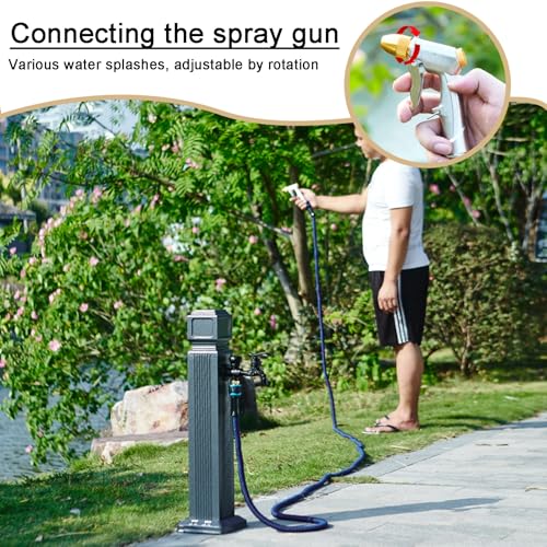 Colonne d'eau antigel pour eviter les fuites de robinet exterieur retro - 5