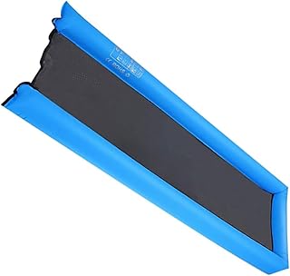 ibasenice Floating Row Portable Inflater for Pool Floats Swimming Bed Swimming Mat Floating Bed for Swimming Portable Swimming Mat Inflatable Buoy Swimming Bed 100% Nylon Blue