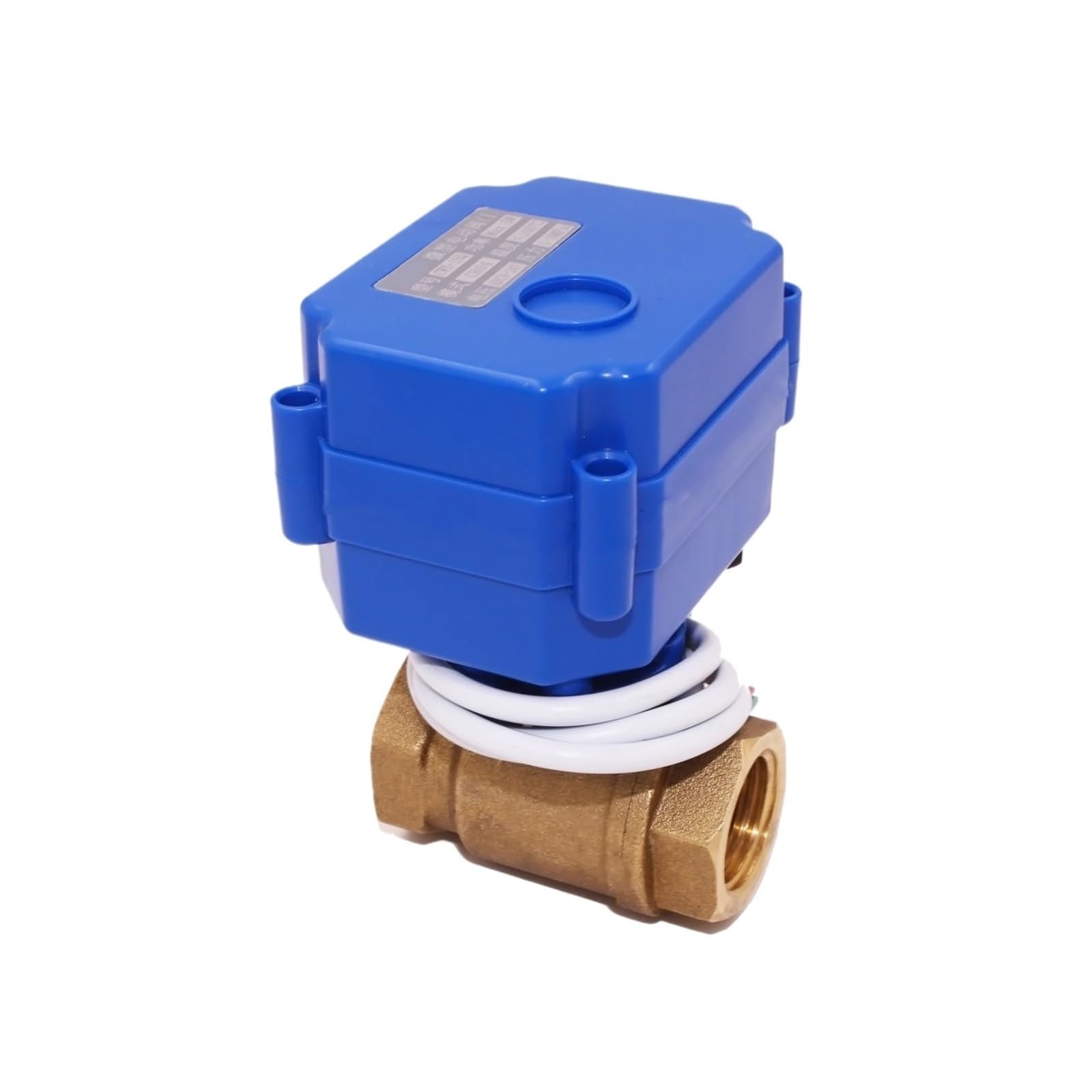 Válvula de bola eléctrica de 220V y 5V para evitar fugas y automatizar el paso de agua
