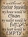 SMART BLONDE Without Cocker Spaniels Novelty Mini Metal Parking Sign PM-1588
