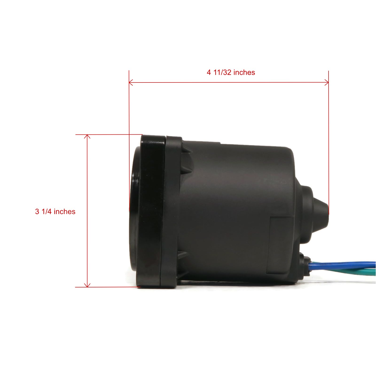The ROP Shop Tilt & Trim Motor für 115PS, Yamaha F115TJR, F115TLR, F115TXR, LF115TXR, 0409