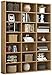 Produktbild VCM Holz CD DVD Standregal Bücherregal Medienregal Raumteiler Deko Regal Megosa M