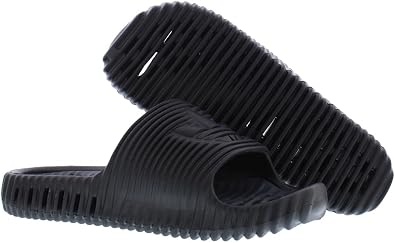 Men's Adidas Adilette 25 Slides - Black/Black