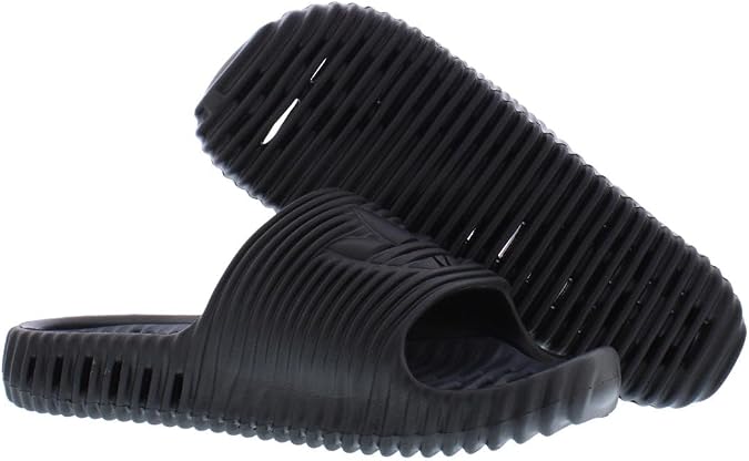 Men's Adidas Adilette 25 Slides - Black/Black