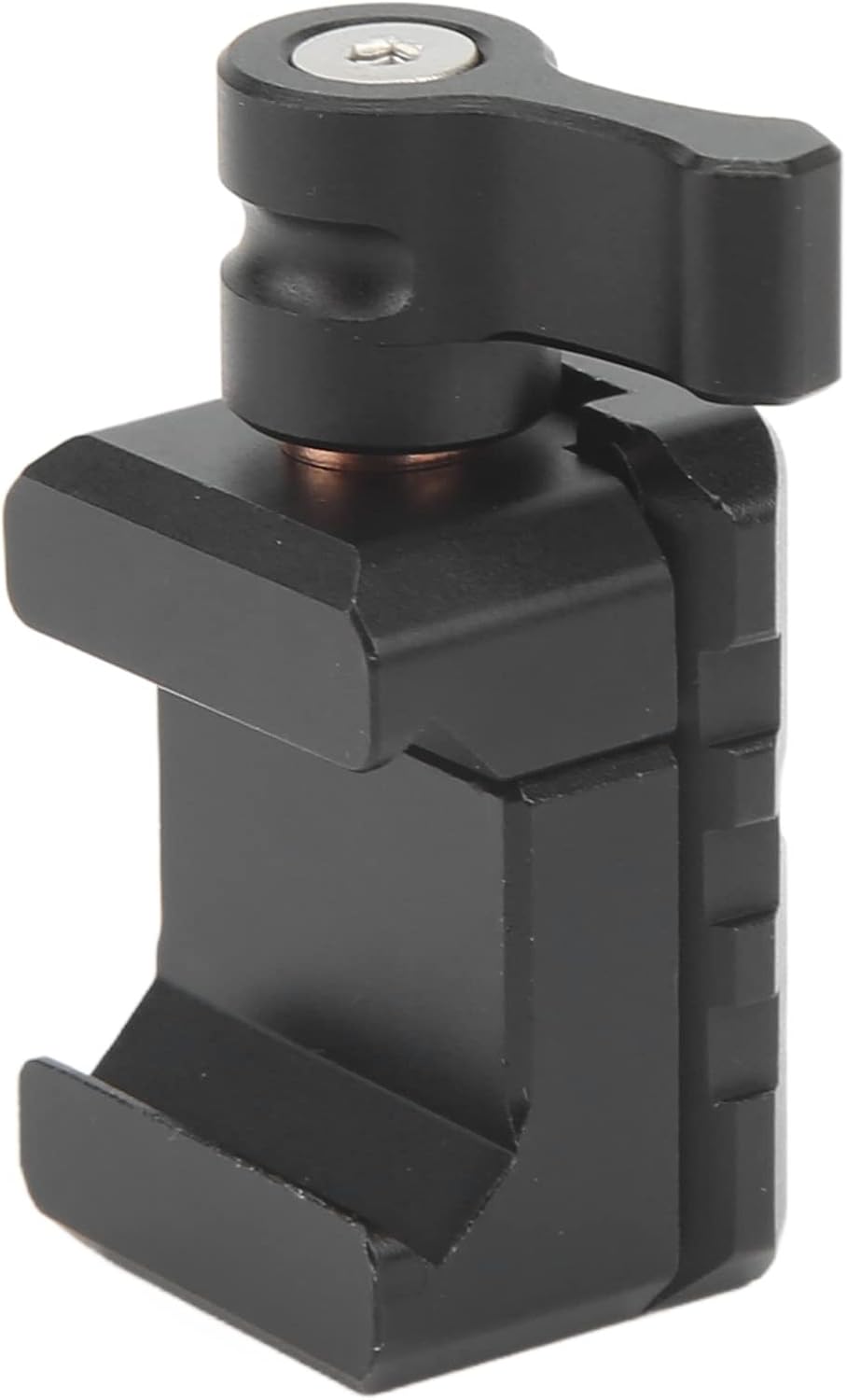 Acouto Clamp Monitor Mount with 1/4 Inch 3/8 Inch Thread Quick Release Rail Lock Clamp for Locating Hole Cold Shoe Mount Camera Cage Expansion Accessories - Image 3