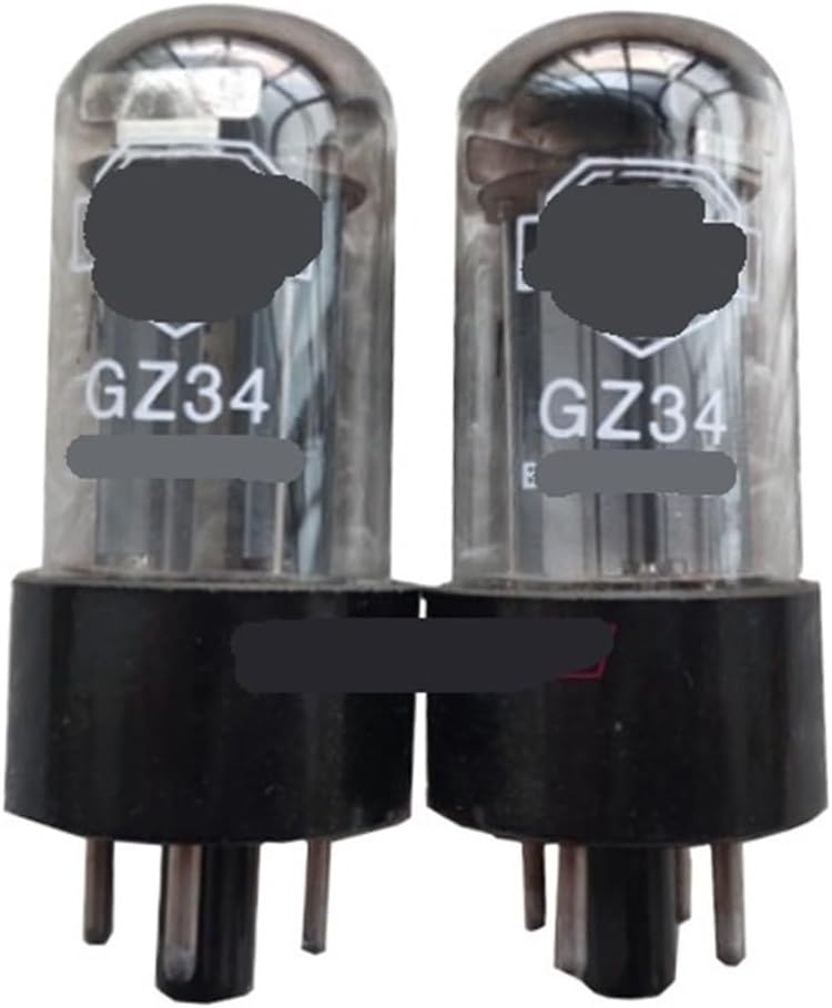 Vacuum Tube GZ34 Replaces 5AR4 5Z4P 5U4G 274B Rectifier Tube Amplifier kit DIY Audio Tube Test and Matching(2 pcs)