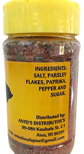Anto's Hawaiian Local Spice Salt Seasoning (Original, 8 Ounce) image 4