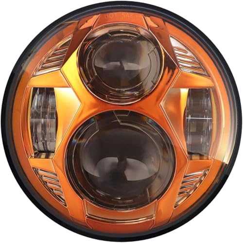 Phare LED rond 5,75 pouces pour moto Harley FXCW FXS FXST