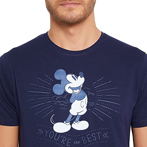 Image of Men's Regular Fit Round Neck Short Sleeves Knitted T-Shirt