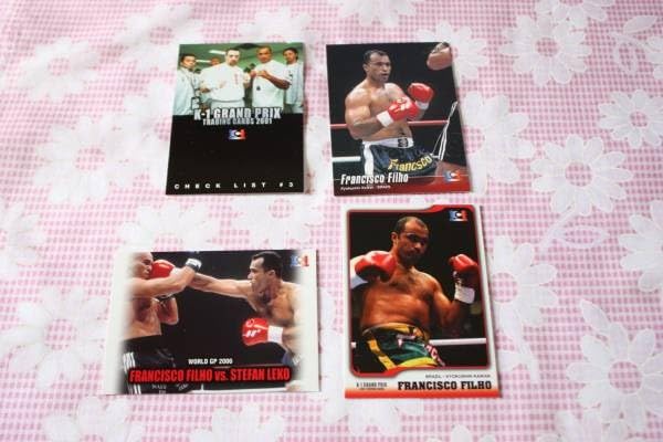 極美品 激レア K-1 トレーディングカード フランシスコ・フィリォ
