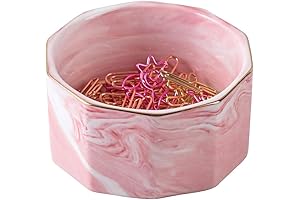 Chic Ceramic Paper Clip Holder