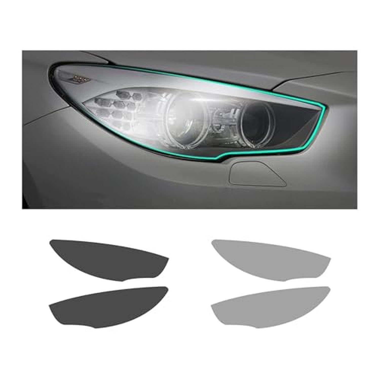 Película para faros BMW Serie 5 2014-2017 que evita roturas por piedras