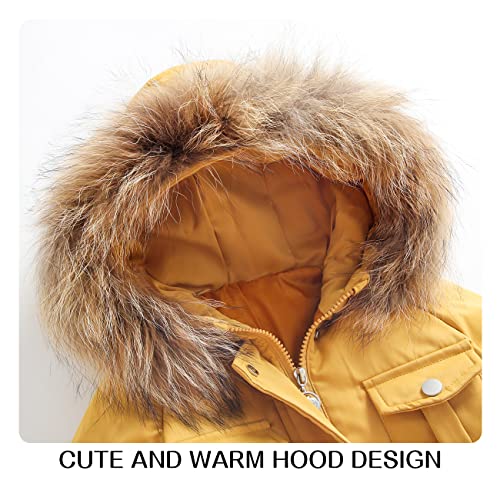 Toddler Boys Snowsuit Girls Snow Pant And Jacket bib Winter Kids Clothes Coat4