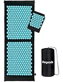 LifeGoods Akupressurmatte XL Mit Kissen - Akkupressmatte - Akkupressurmatte+ - Akupressur Matte -...