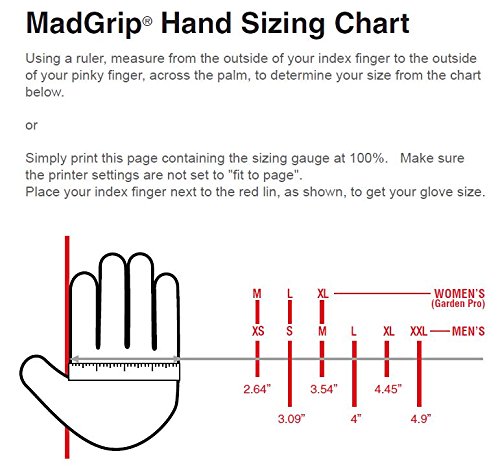 Madgrip Pro Palm Thunderdome Gloves, Xx-Large, Grey/Black #TOP2