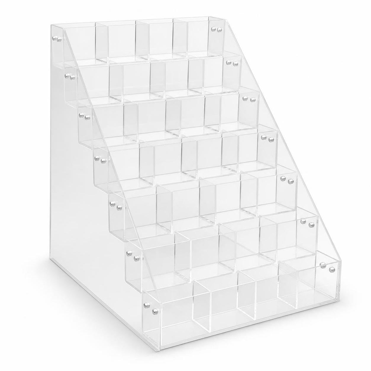 Baoblaze Présentoir Cartes Acrylique Porte-cartes Organisateur Support Rangement à Plusieurs Niveaux en Acrylique Résistant Visibilité Claire Adapté aux Cartes , style to 3