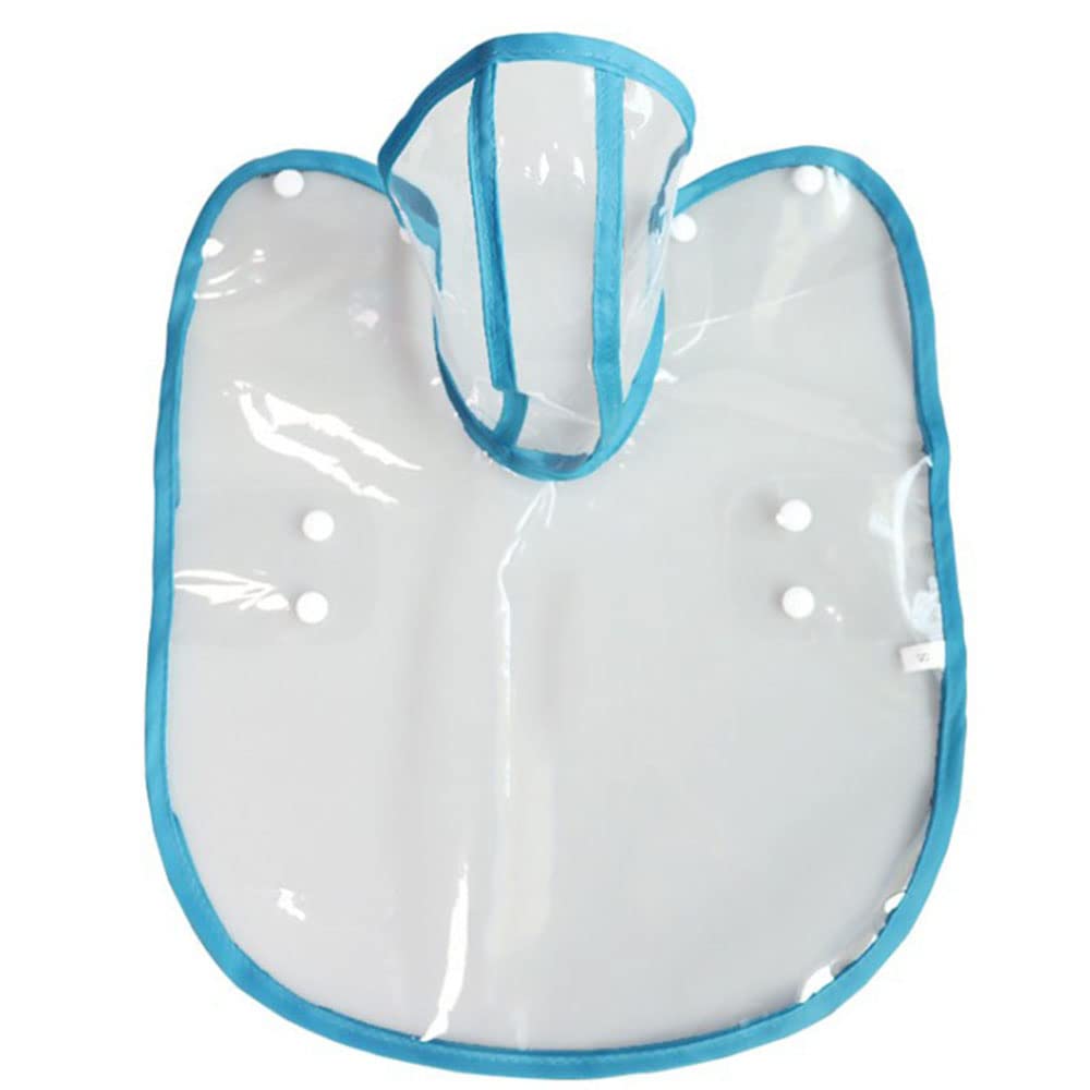 Impermeable para Perros, Impermeable Transparente, Moderno e Impermeable for Mascotas, Ideal for Perros pequeños y medianos, de Dos Patas Gatos(Green,L)