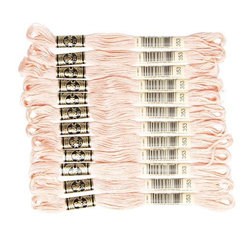 Image of DMC 6-Strand Embroidery Cotton Floss, Peach