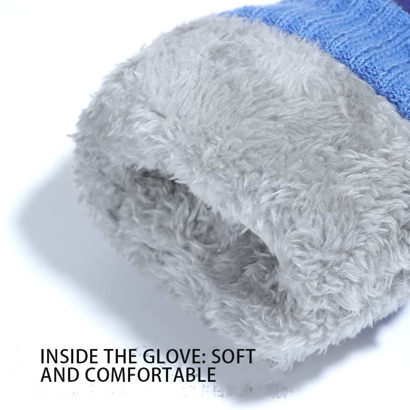 Guantes de invierno gruesos W2 contra el frío y las manos mojadas en niños 5