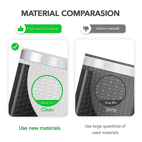 Fuxury Bubble Mailers 6x10" 100 Pack Black Padded Envelopes Usable Size 6x9" Thick Mailing Envelopes Bubble Opaque Padded Mailers Shipping Bags for Mailing Jewelry Makeup Small Business#0 - Image 4