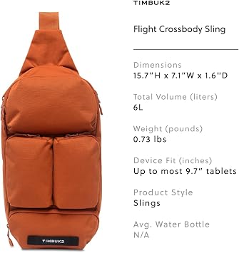 Timbuk2 Flight Sling, Rust