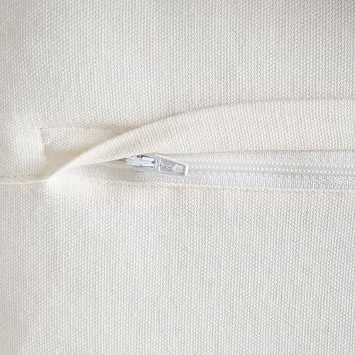 Set Di 2 Cuscini Decorativi In Tessuto Di Cotone Bianco Con Motivo Animale 45/45 X 45/45 Cm Cuscino Decorativo - 8