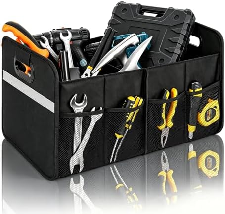 Organizador De Porta‑Malas Para Carro 56L Caixa De Armazenamento ...