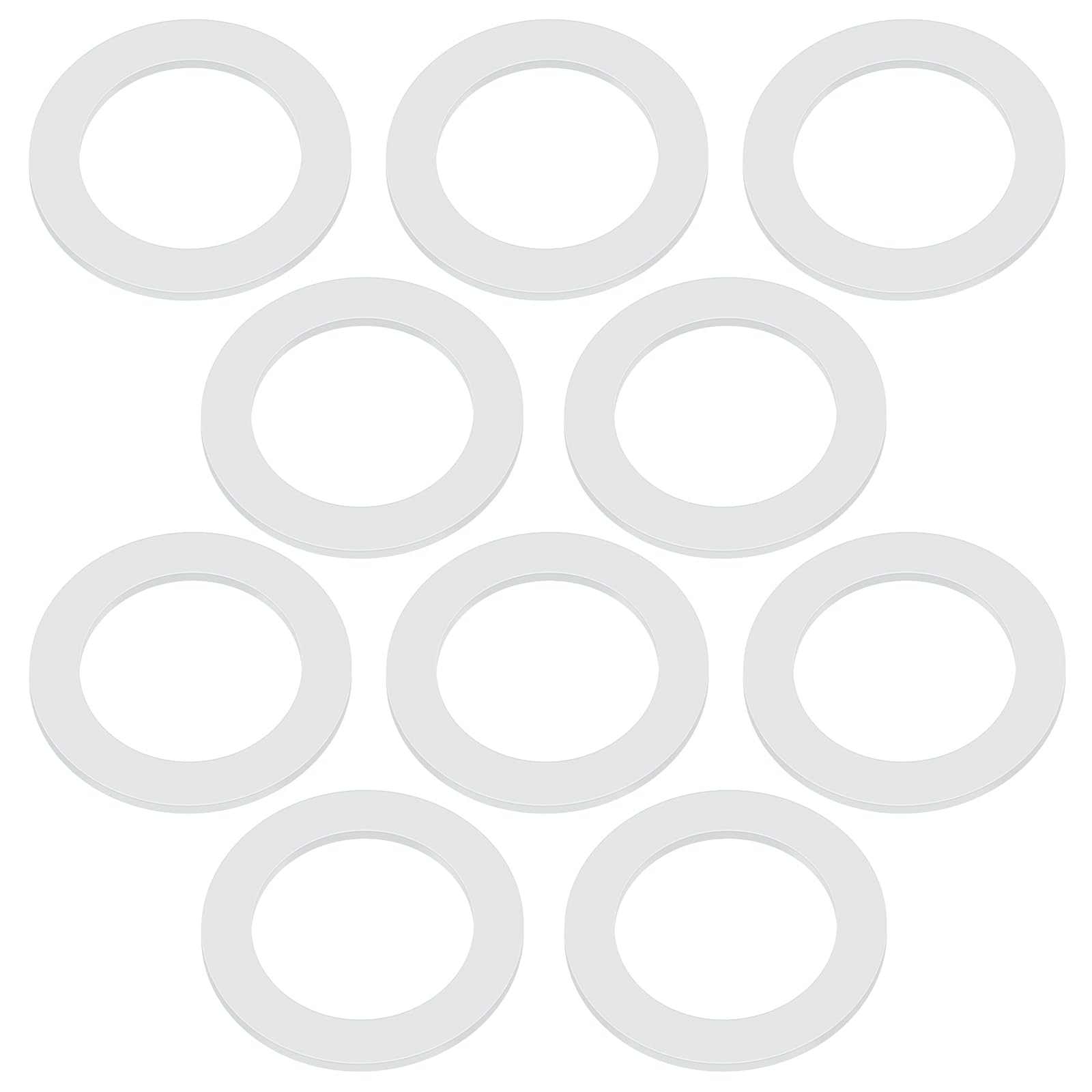 OTOTEC 10PCS Saw Blade Bore Bushing Reduction Ring Conversion Ring Steel Spacer Adapter Ring for Angle Grinders Circular Saw Blades Woodworking Tools 30x20mm