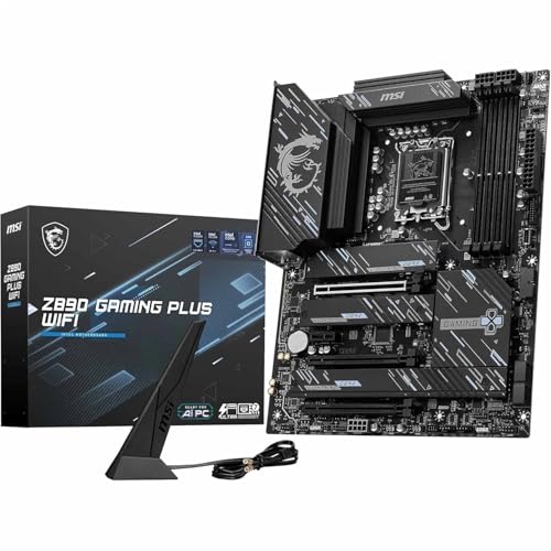 Z890 GAMING PLUS WIFI + Intel Core Ultra 7 per sistemi processore desktop 265K 20 core - Scheda madre - Immagine 1