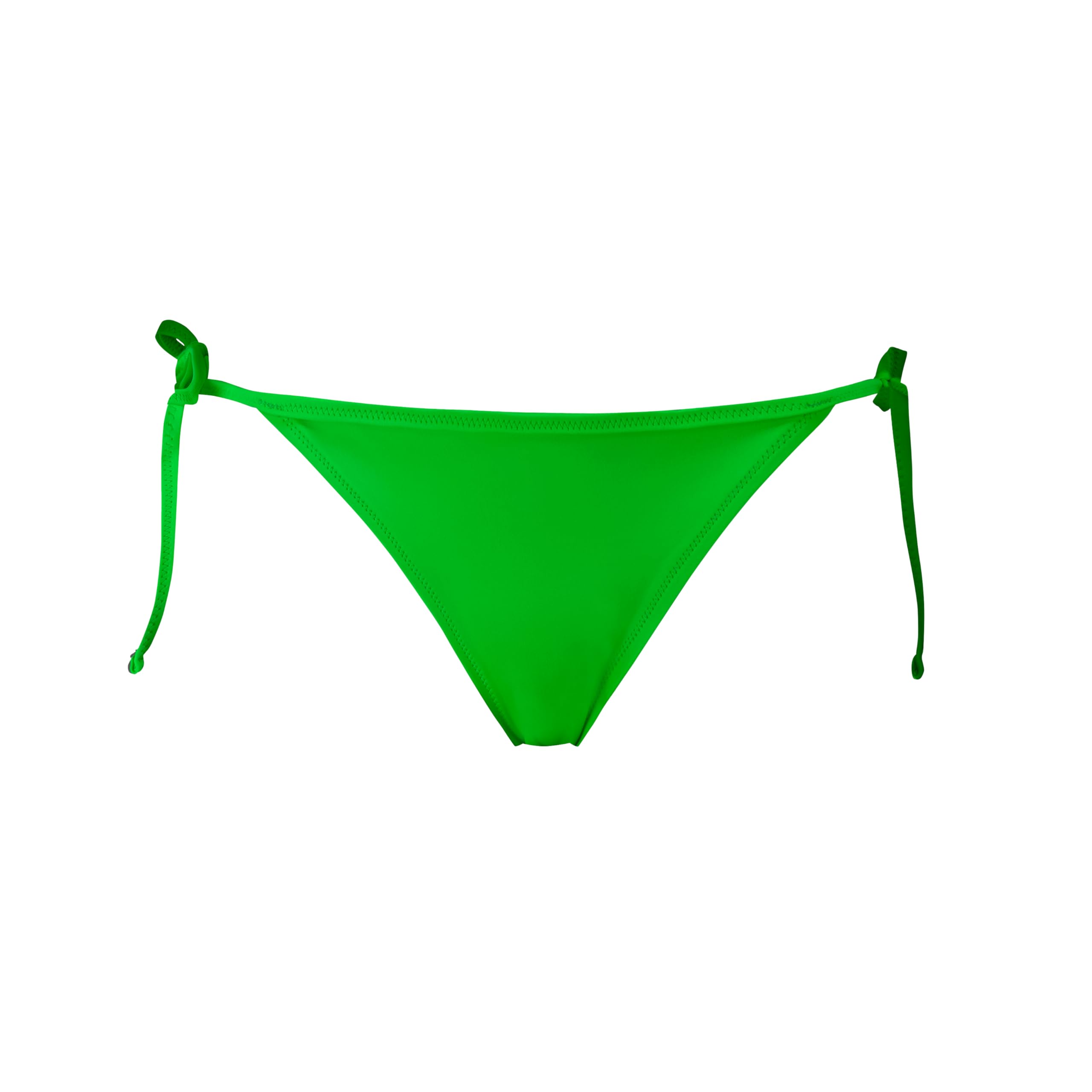 Puma Women's Tie Side Bikini Bottom - Bright Green - 12 (M)