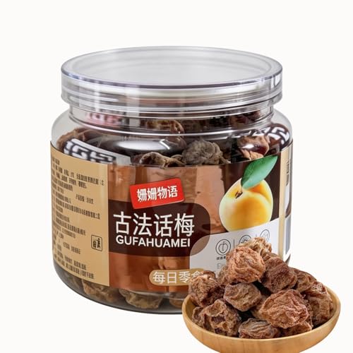 Dried Plums,Chinese Dried Plums Snack,Traditional Salty Sour Sweet Preserved Plums,Extra