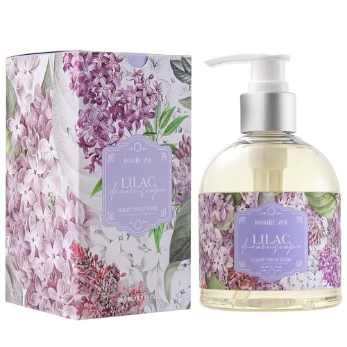 Image of ROMIIE ZOI Liquid Hand Soap with Gift Box - Lilac - 260ml / 8.7 fl.oz