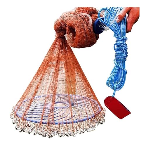 Filet de pêche à la main pour vos sorties en mer avec appâts précis