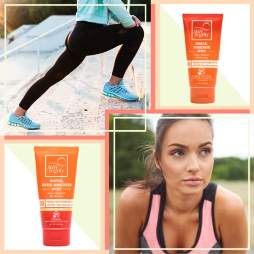 Suntegrity Sport Mineral Sunscreen Broad Spectrum Spf 30 - Unscented (Exp 10/31/2023) #TOP2