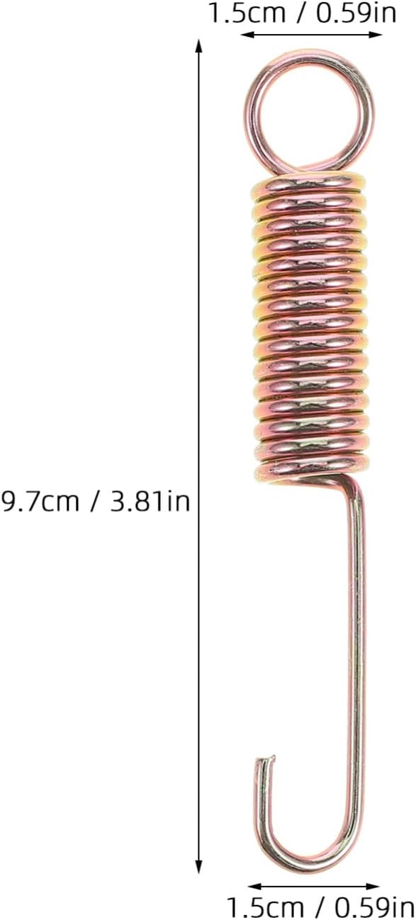 GLEAVI Motorcycle Kickstand Return Spring Electric Bike Tension Spring Stainless Steel Wide Compatibility Easy to Install