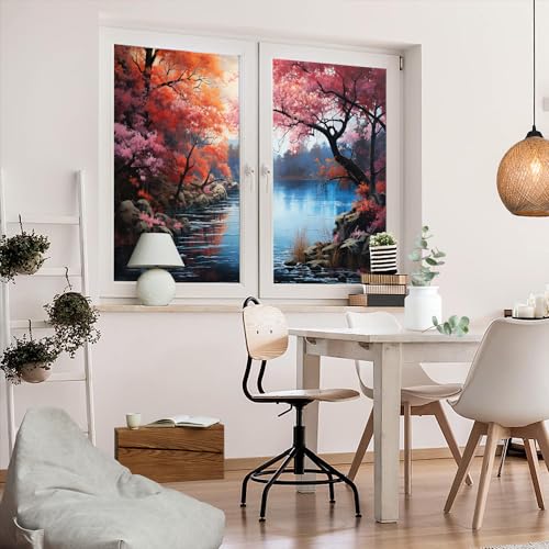 Vinilo decorativo para ventana 17.7x23.6 pulgadas x2 pcs miniatura 5