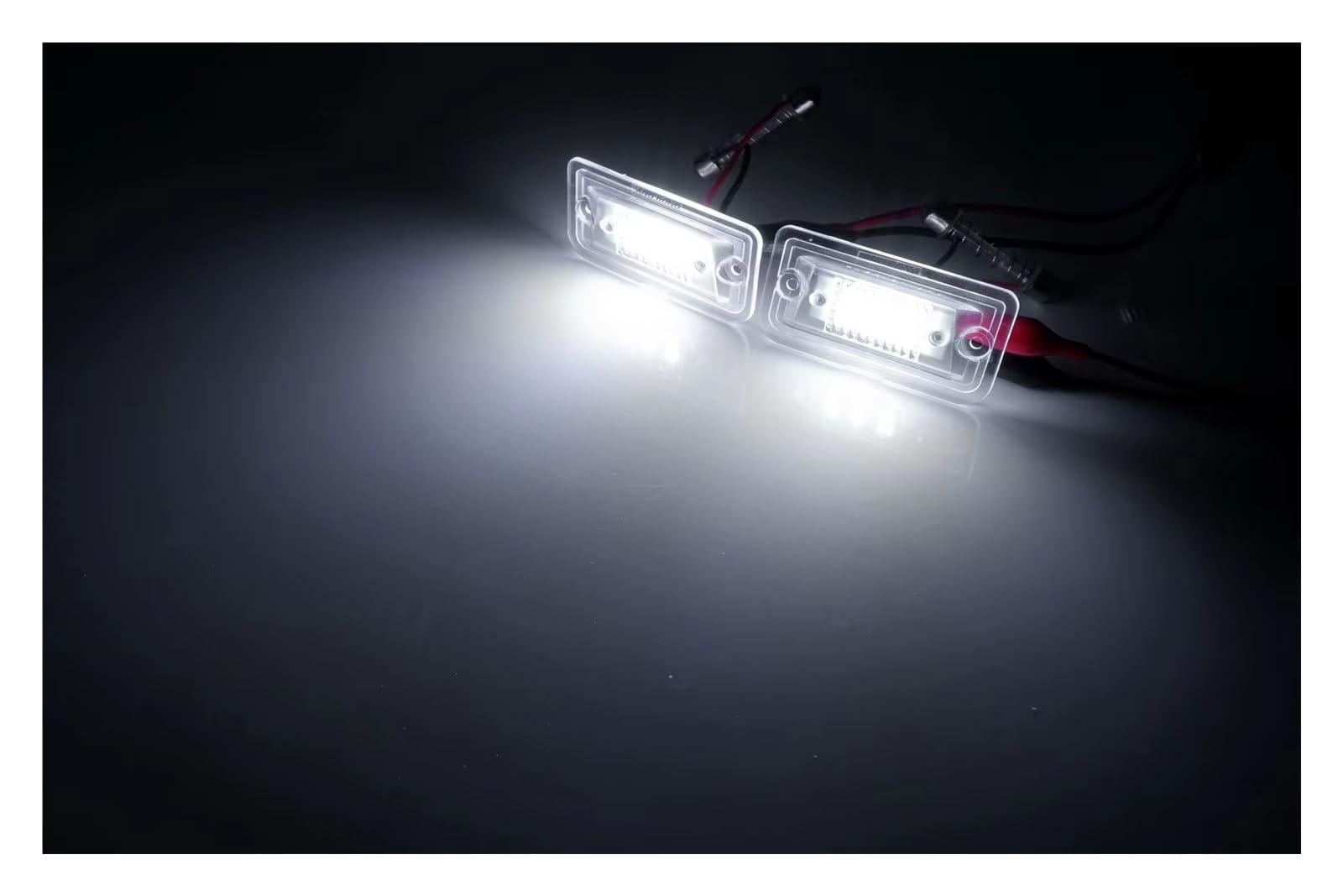 Luz LED matrícula Luz Placa Matrícula LED Para Coche Para Benz Para W203 Para C209 Para A209 Para R230 Para R199 2003 2004 2005 2006 2007 2008 2009 Luces matrícula traseras