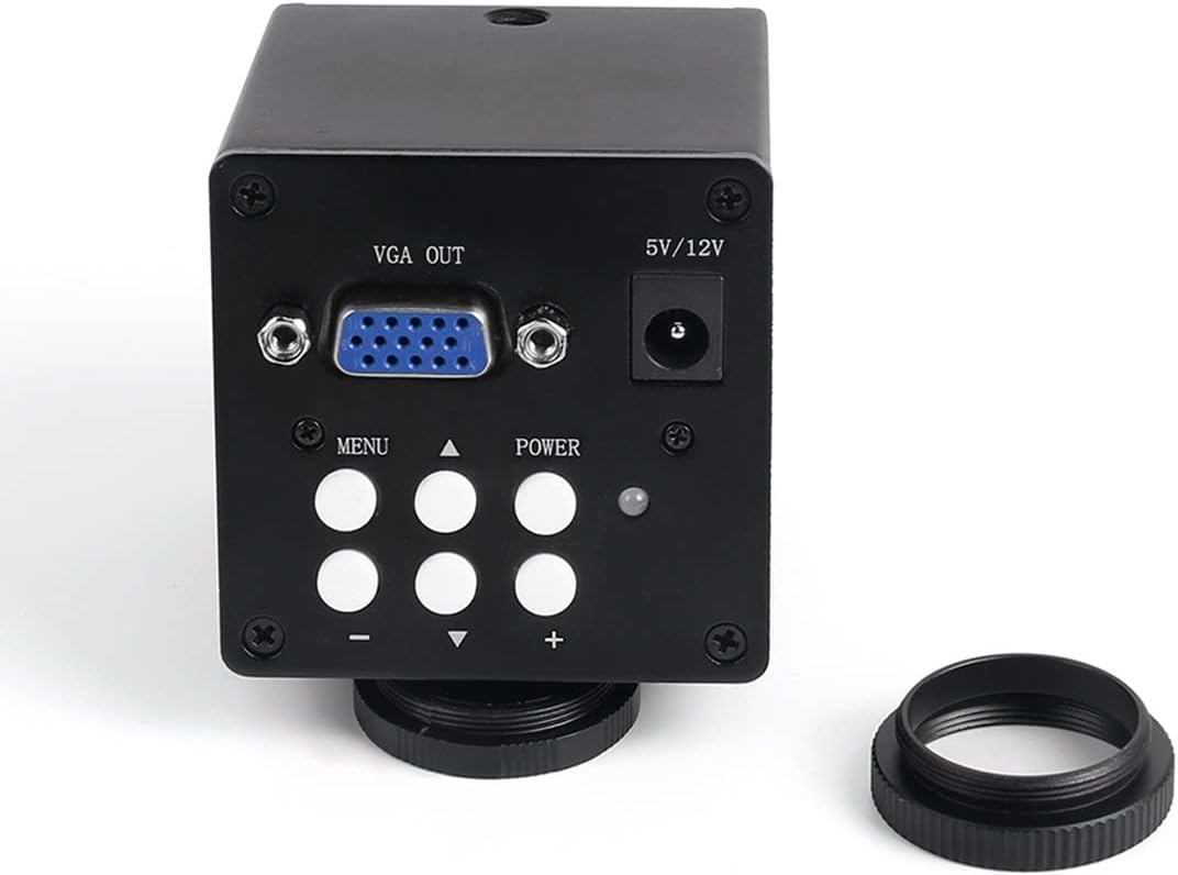 Microscopes Equipment 4MP 1080P Lab Industrial Video Microscope Camera 180 X Zoom Lens(Vga Camera 4MP)