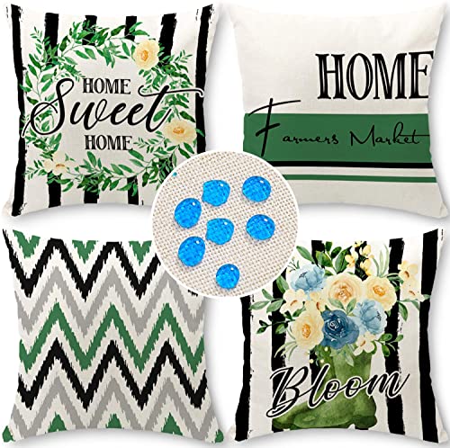 Outdoor Kissen 2er Set 50x50 Cm - Wetterfeste Gartenkissen Für Balkon Und Terrasse