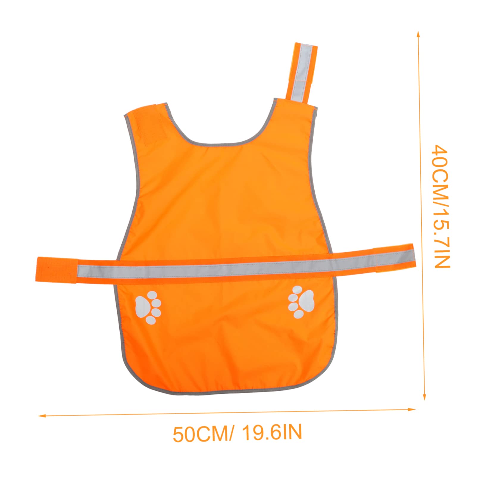 FRCOLOR 3stücke Hundeweste Mit Reflektierenden Elementen Fluoreszierende Anpassbare Hundeweste Für Outdoor-aktivitäten Sichtbarkeit Und Für Kleine Hunde Wasserdichtes Oxford-Material