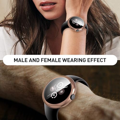 Coque Google Pixel Watch 2 housse silicone protection écran montre connectée lot de 3